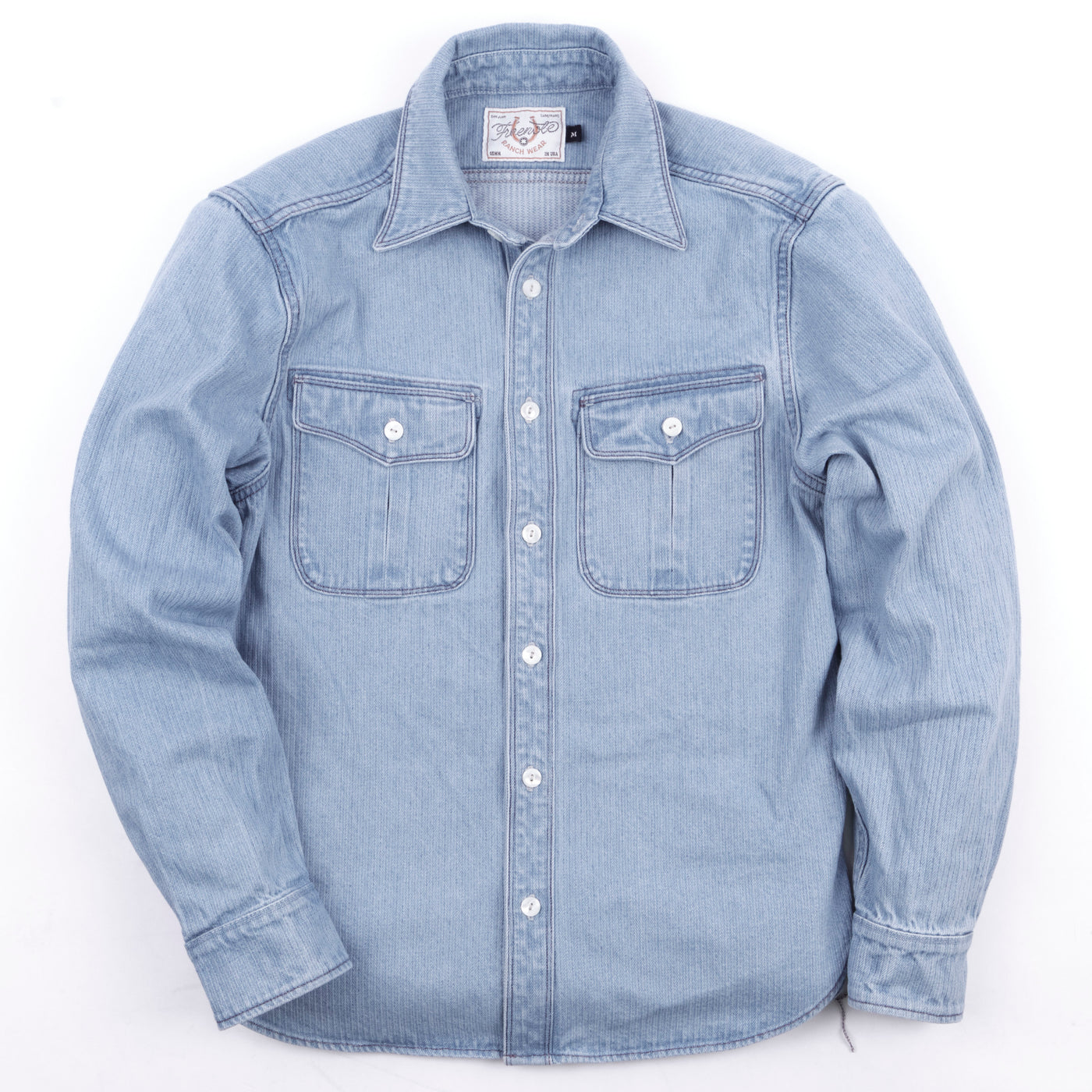 Rancho in Bleached Indigo Corduroy