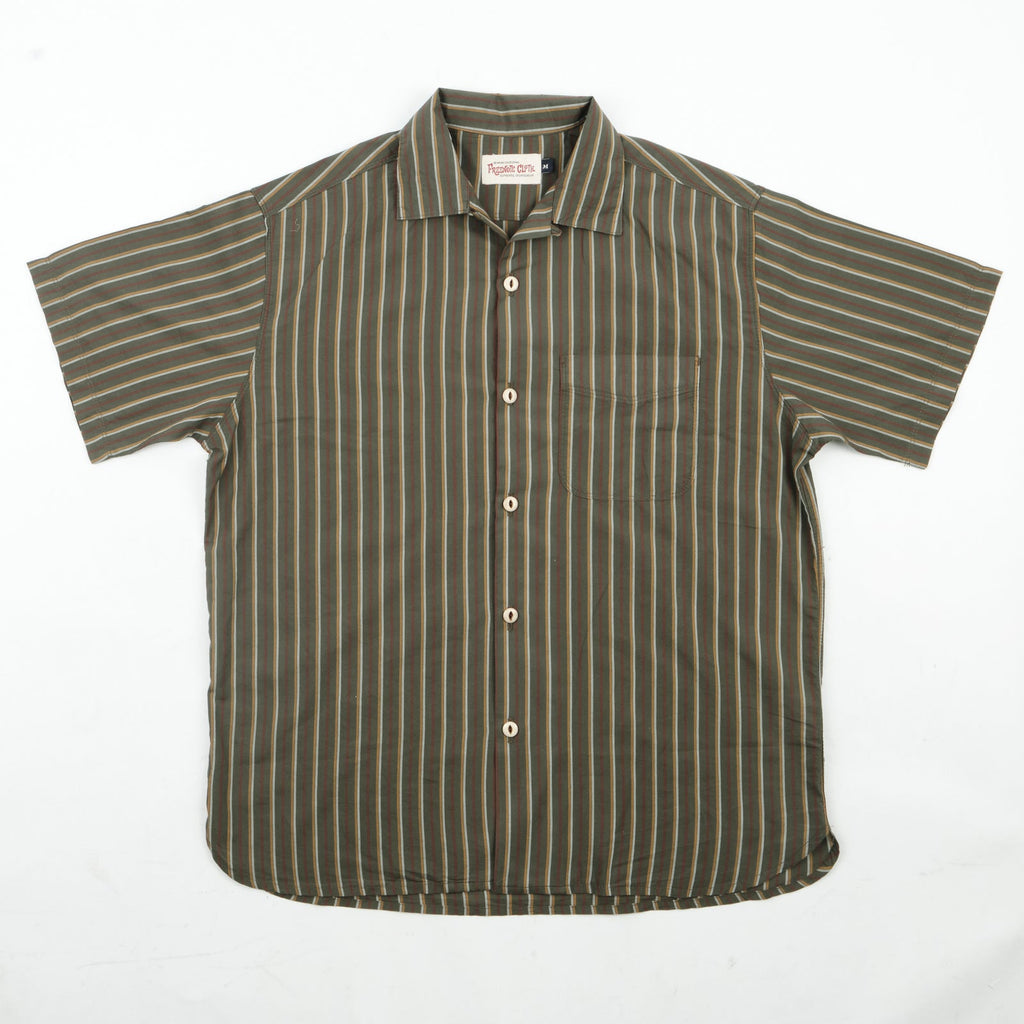 Hawaiian in Olive Stripe