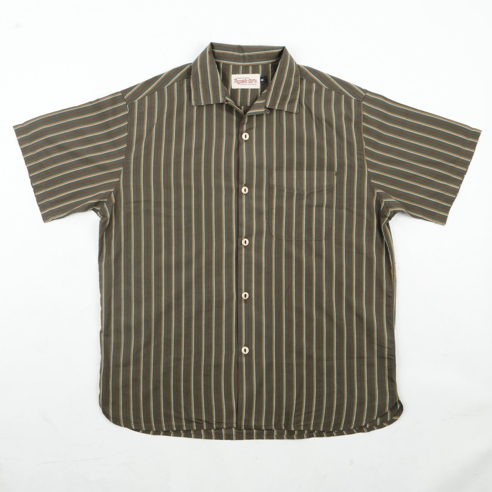 Hawaiian in Olive Stripe