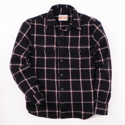 Kamas in Navy Wool Plaid