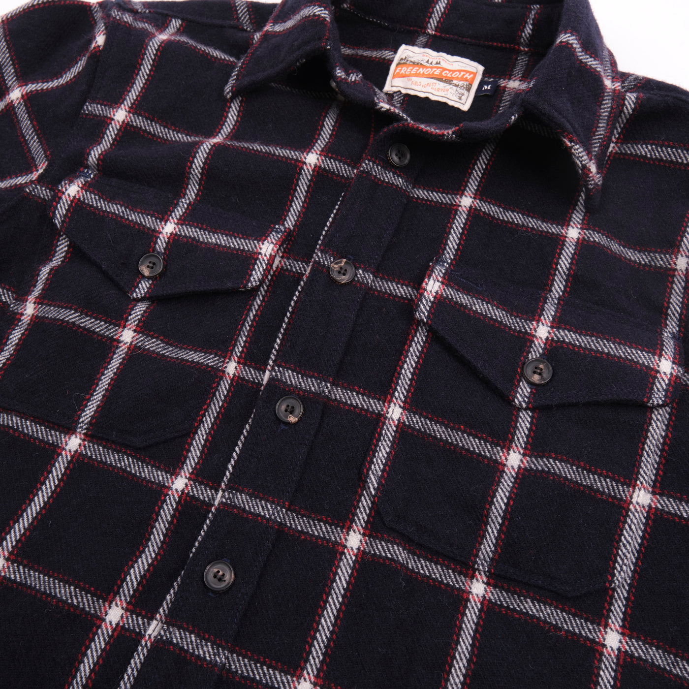 Kamas in Navy Wool Plaid