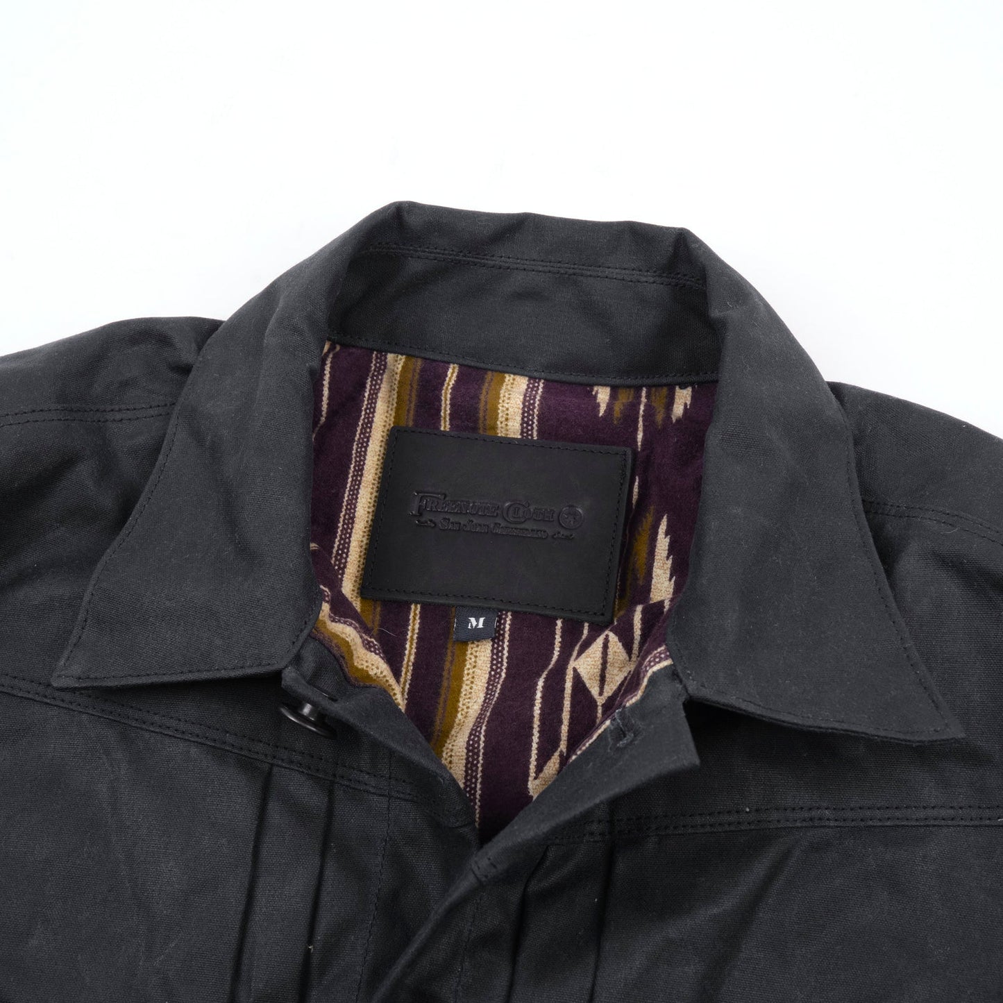 Waxed Riders Jacket in Black