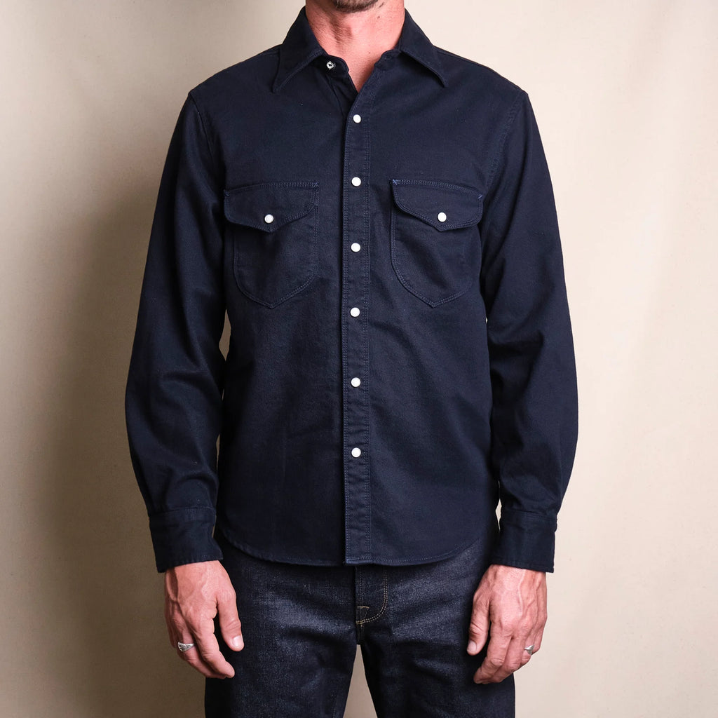 Bodie in Navy Twill