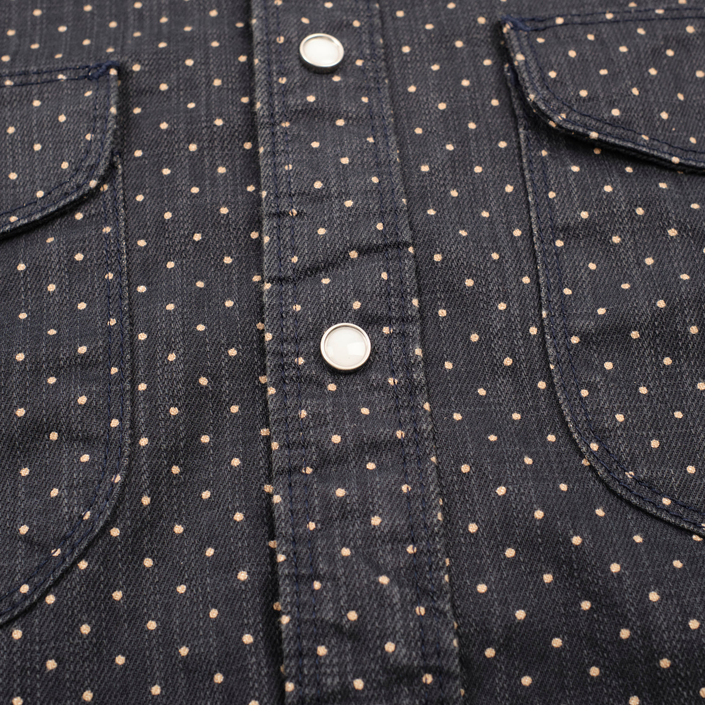 Bodie in Navy Polkadot