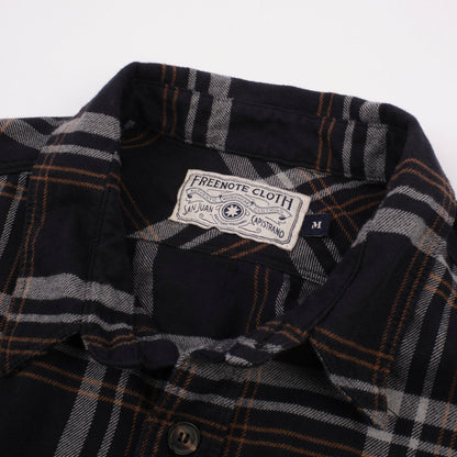 The Utility Shirt in Black Plaid