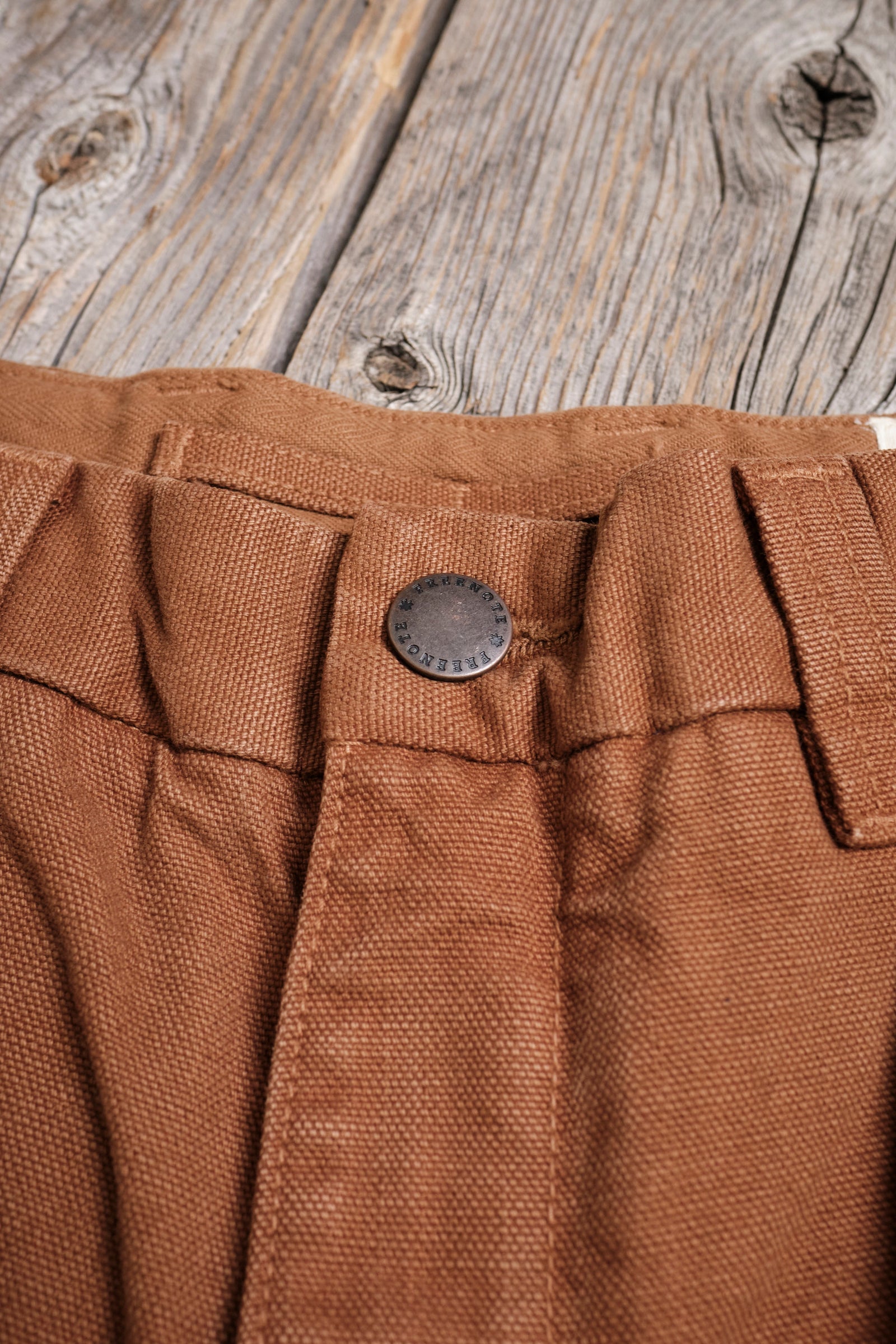 Deck Pant in 14 Ounce Slub Rust