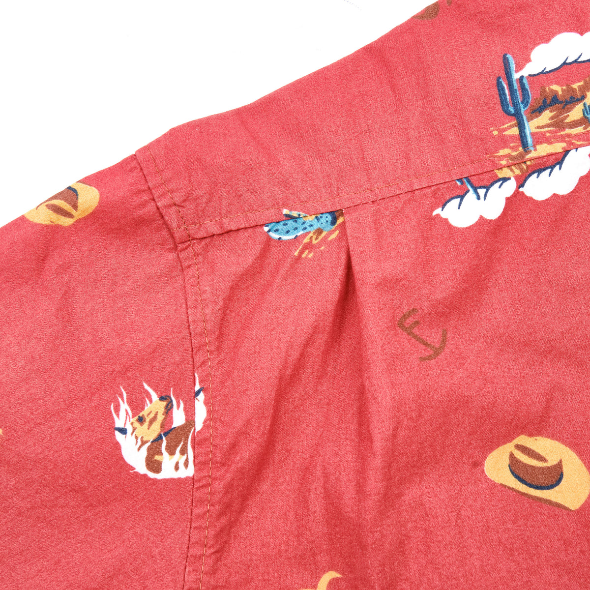 Hawaiian in Orange Cowboy