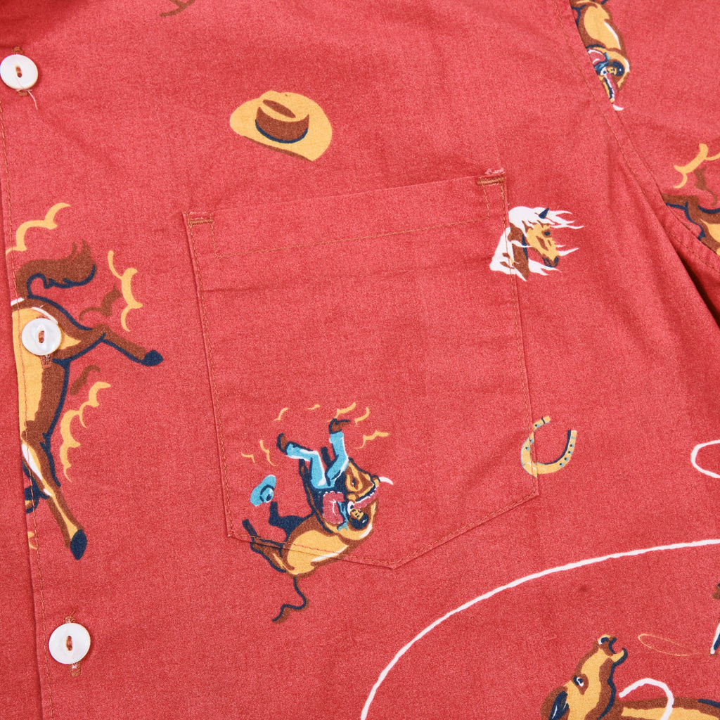 Hawaiian in Orange Cowboy