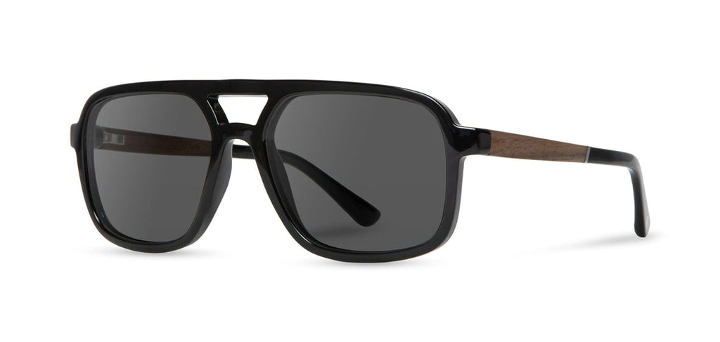 Glacier in Black, Walnut & Grey Polarized