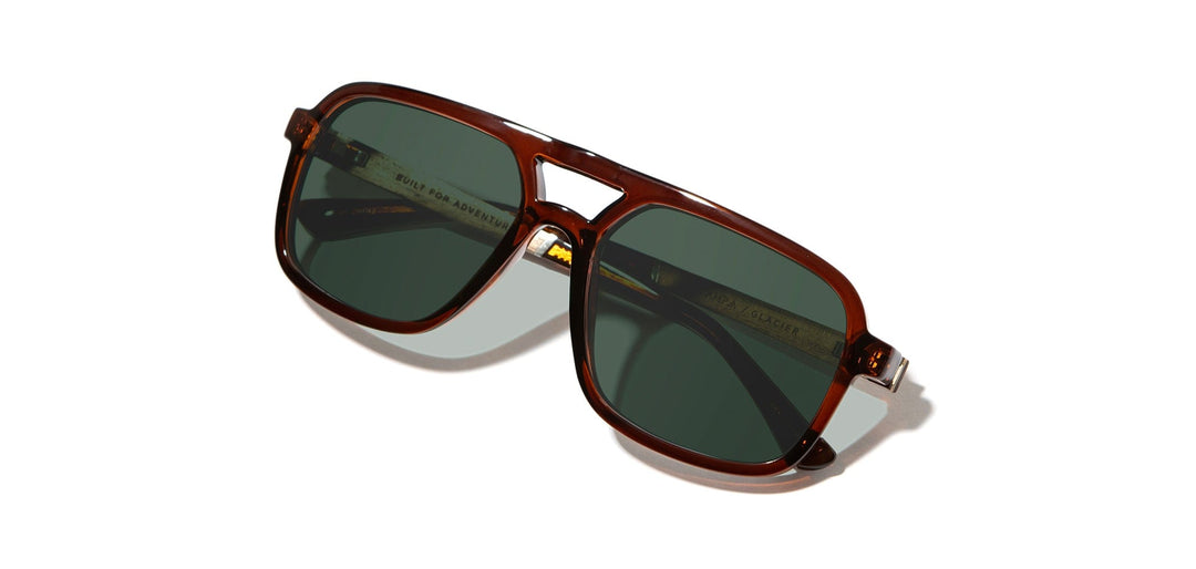 Glacier in Clay, Walnut & G15 Polarized