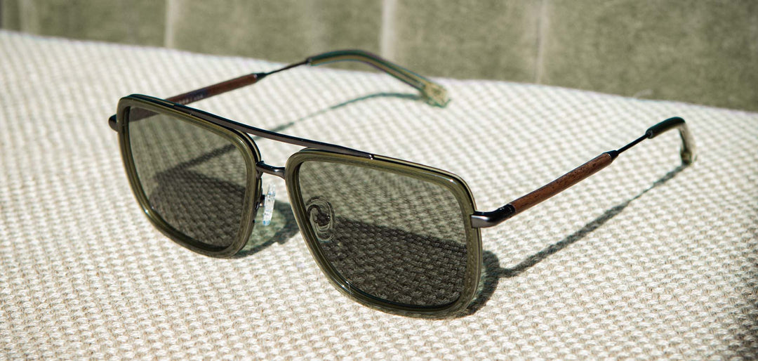 Grant in Pine & Gun Metal, Walnut & G15 Polarized