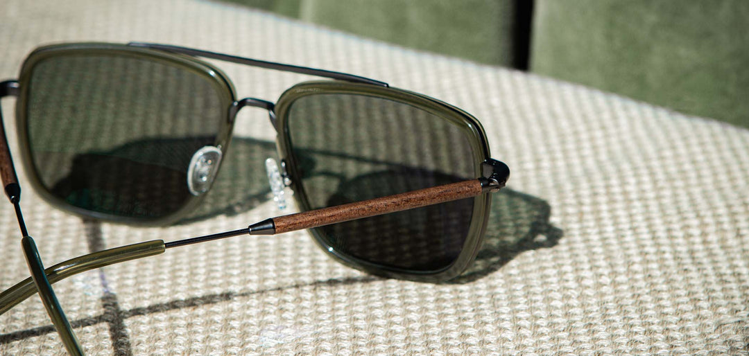 Grant in Pine & Gun Metal, Walnut & G15 Polarized