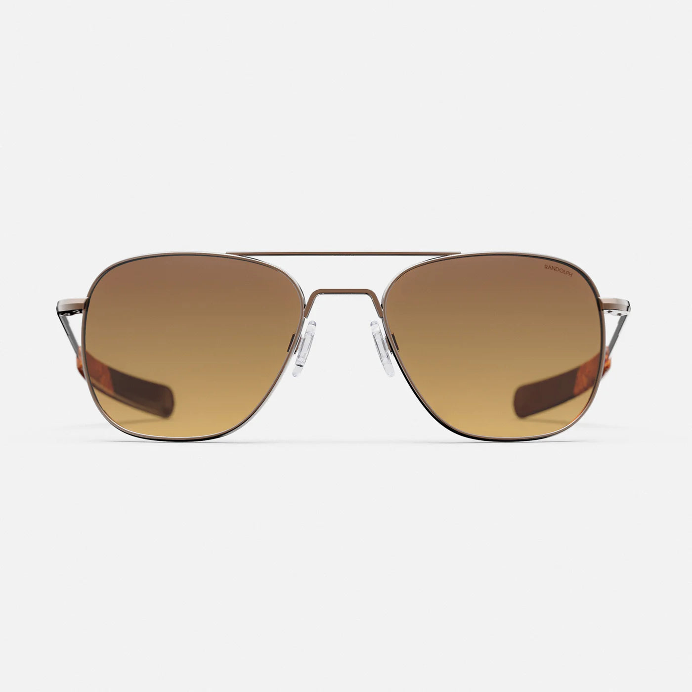 Aviator in 22k Chocolate Gold & Polarized Cape Sand