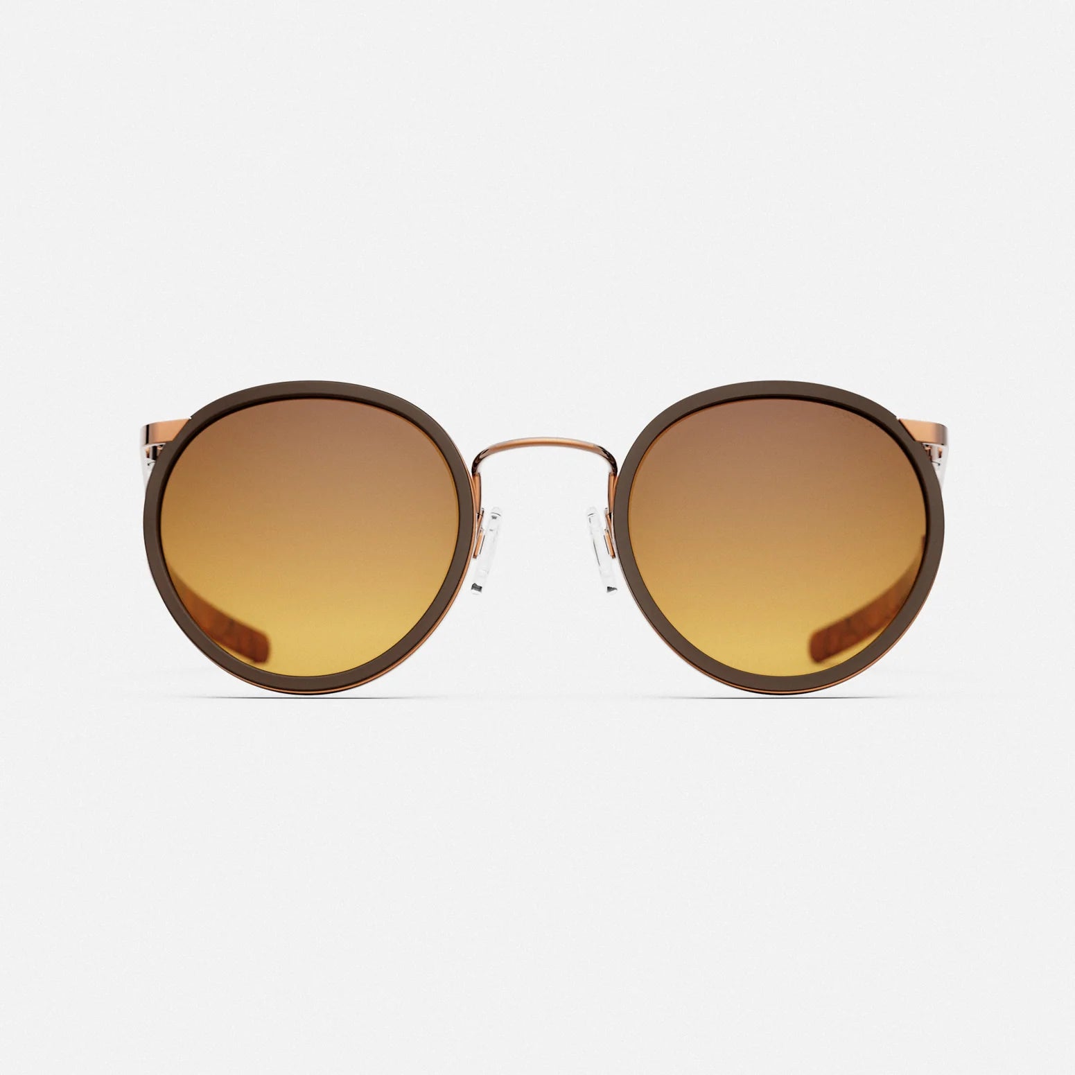 P3 Fusion in 22k Satin Chocolate Gold Gold & Sierra Inlay & Polarized Cape Sand