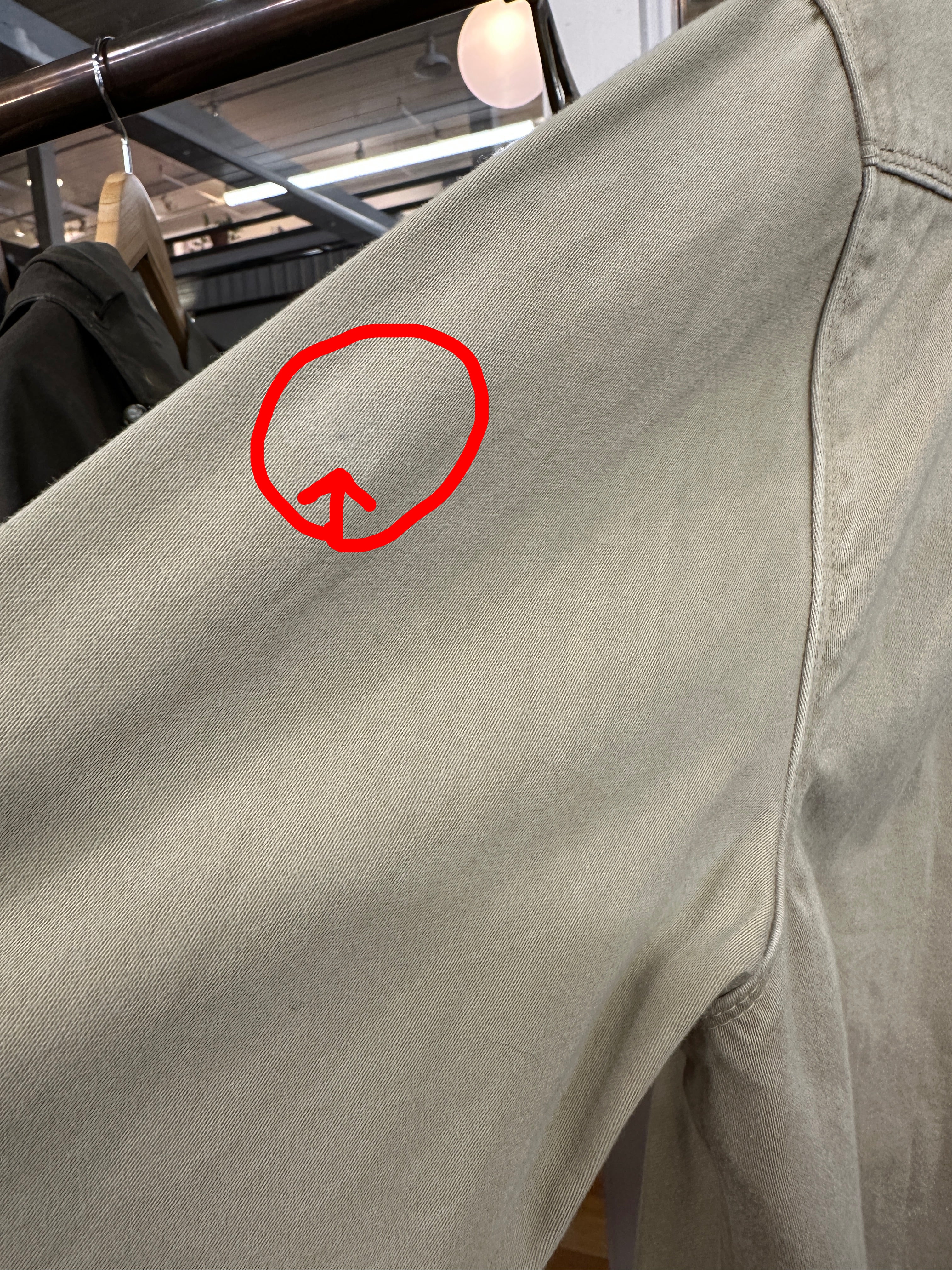 #PH-P101232M Freenote Utility Shirt in Khaki