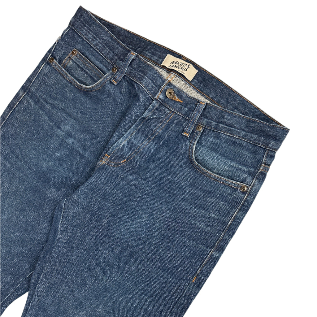 #PH-P302234 Naked & Famous Super Guy Natural Indigo Selvedge