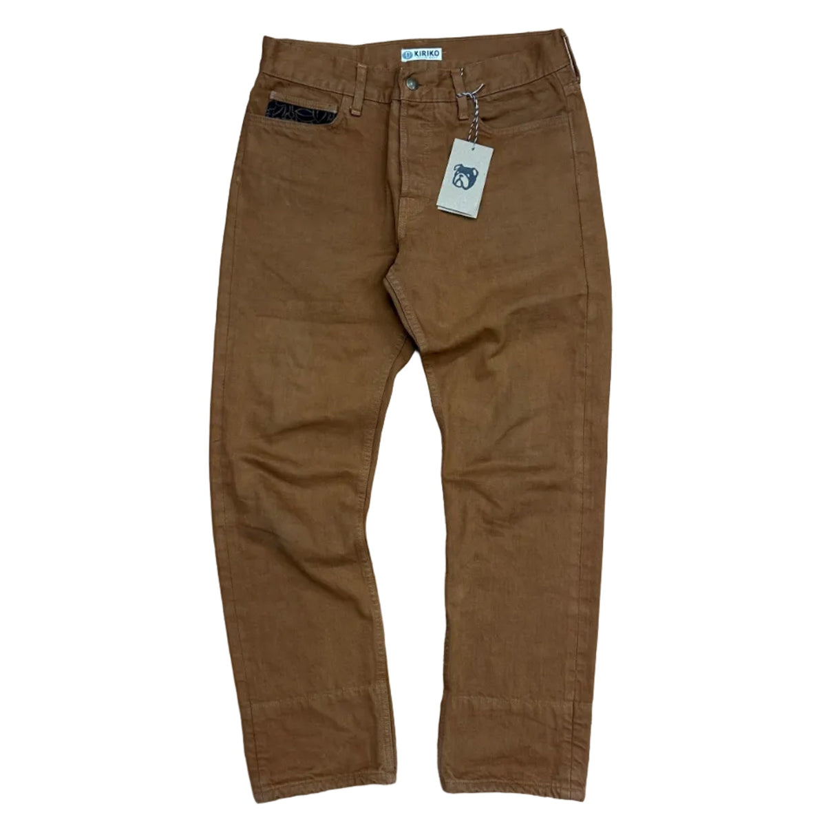 #PH-P314330 Kiriko Made Selvedge Chino in Kimono-Lined Rust