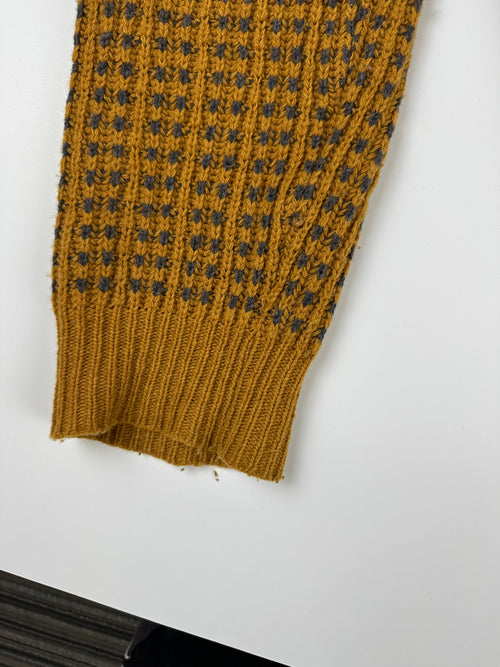 #PH-P10103M Universal Works Loose Crew in Cumin Wool