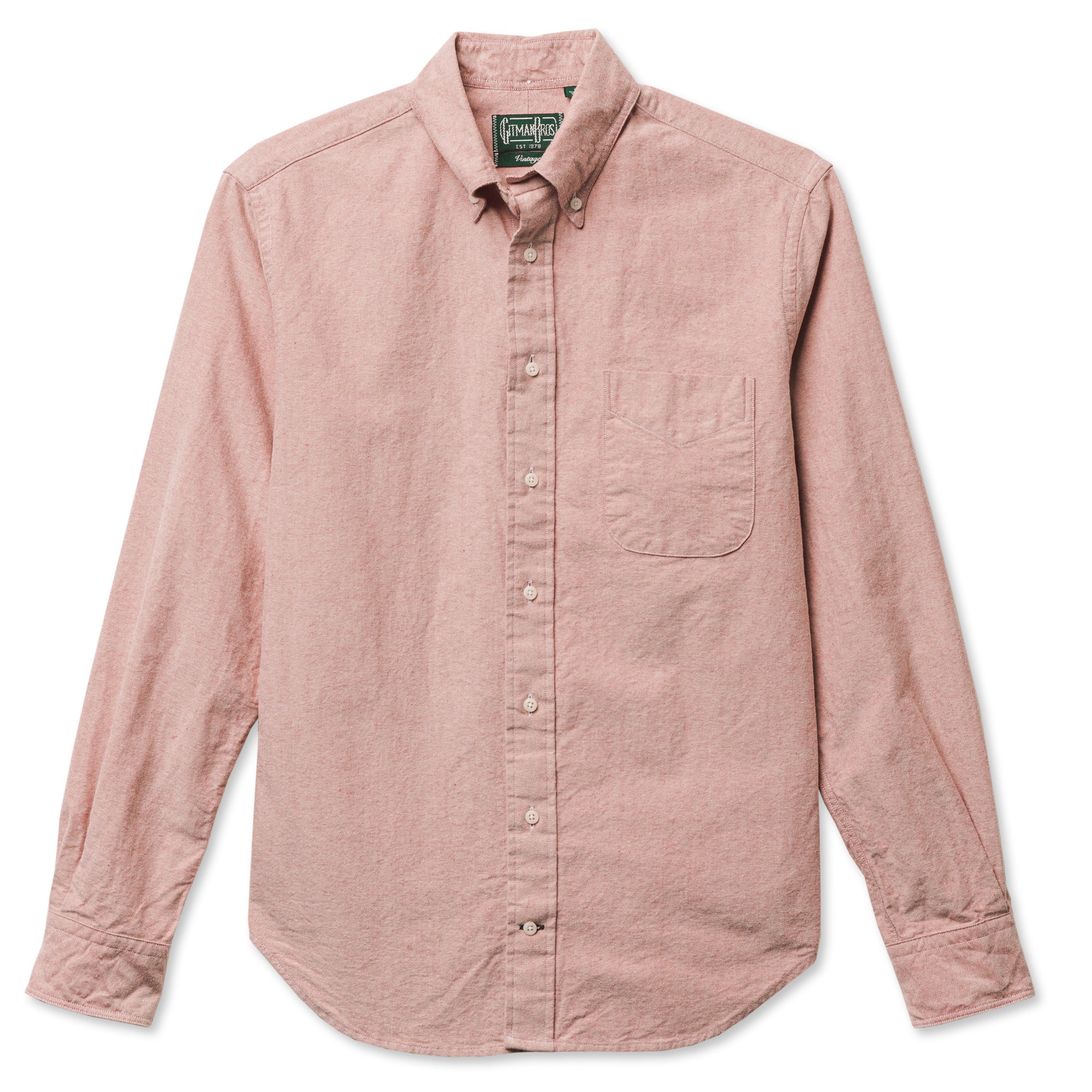 Red Brushed Fall Oxford