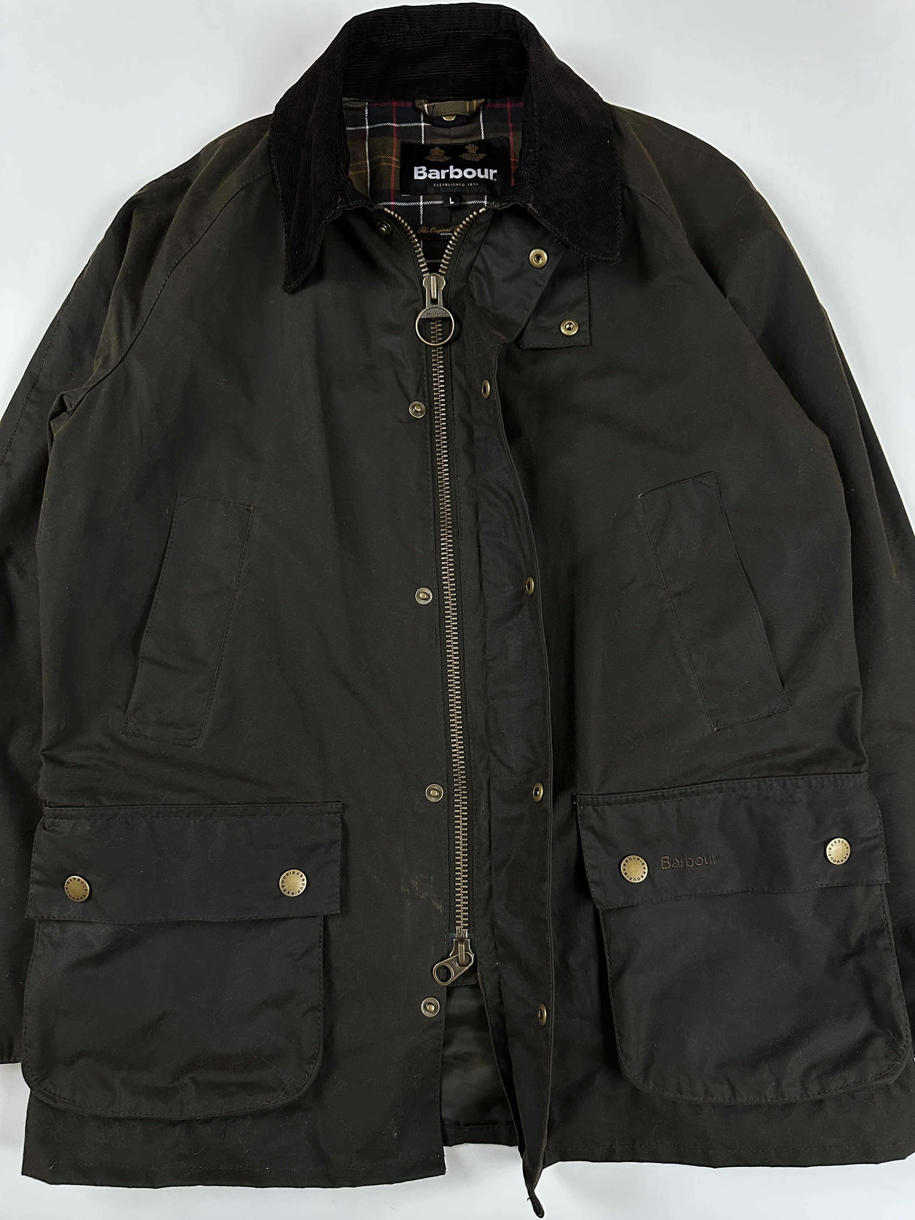 #PH-P10143L Barbour Ashby Waxed Jacket