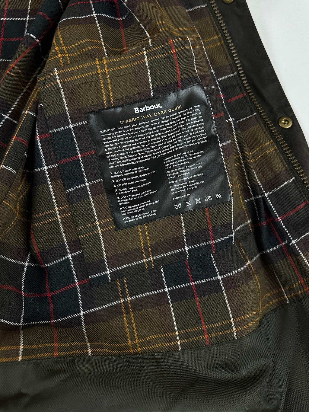 #PH-P10143L Barbour Ashby Waxed Jacket