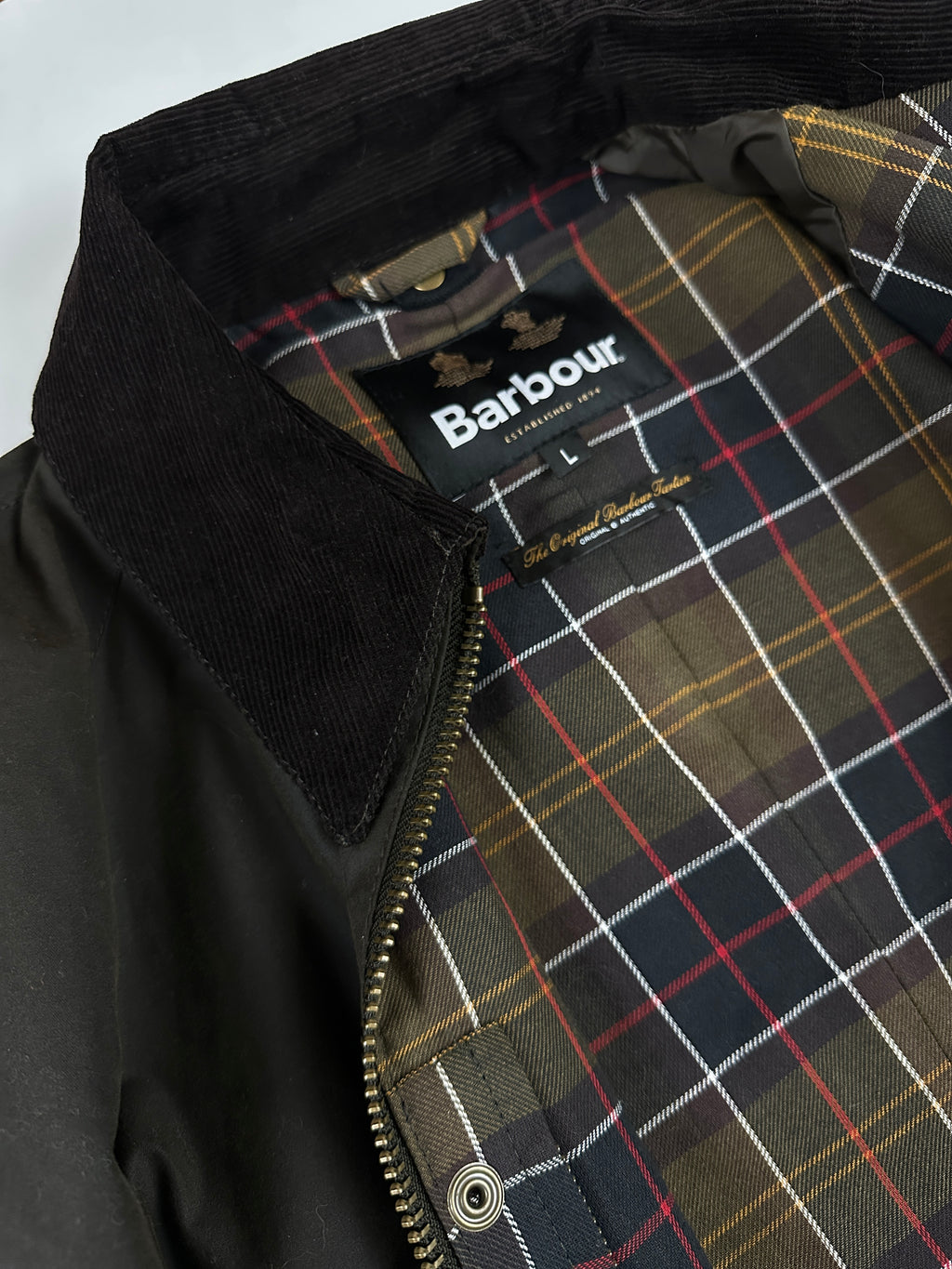 #PH-P10143L Barbour Ashby Waxed Jacket