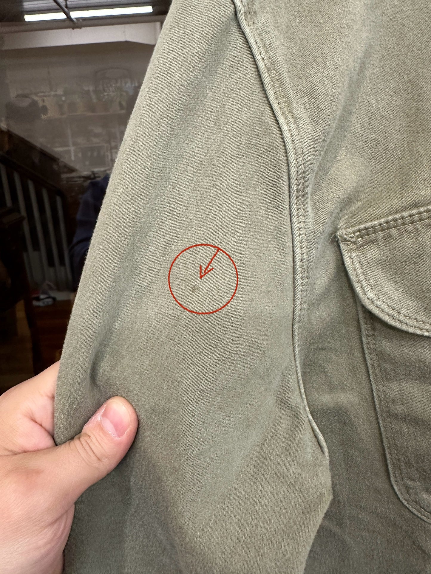 #PH-P10148M Utility Shirt in Olive