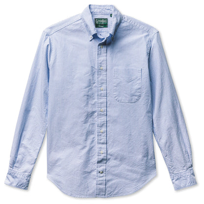 Blue Stripe Oxford Button Down