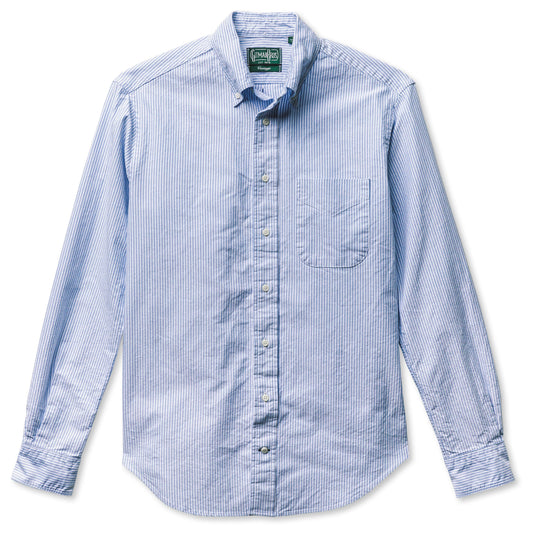 Blue Stripe Oxford Button Down
