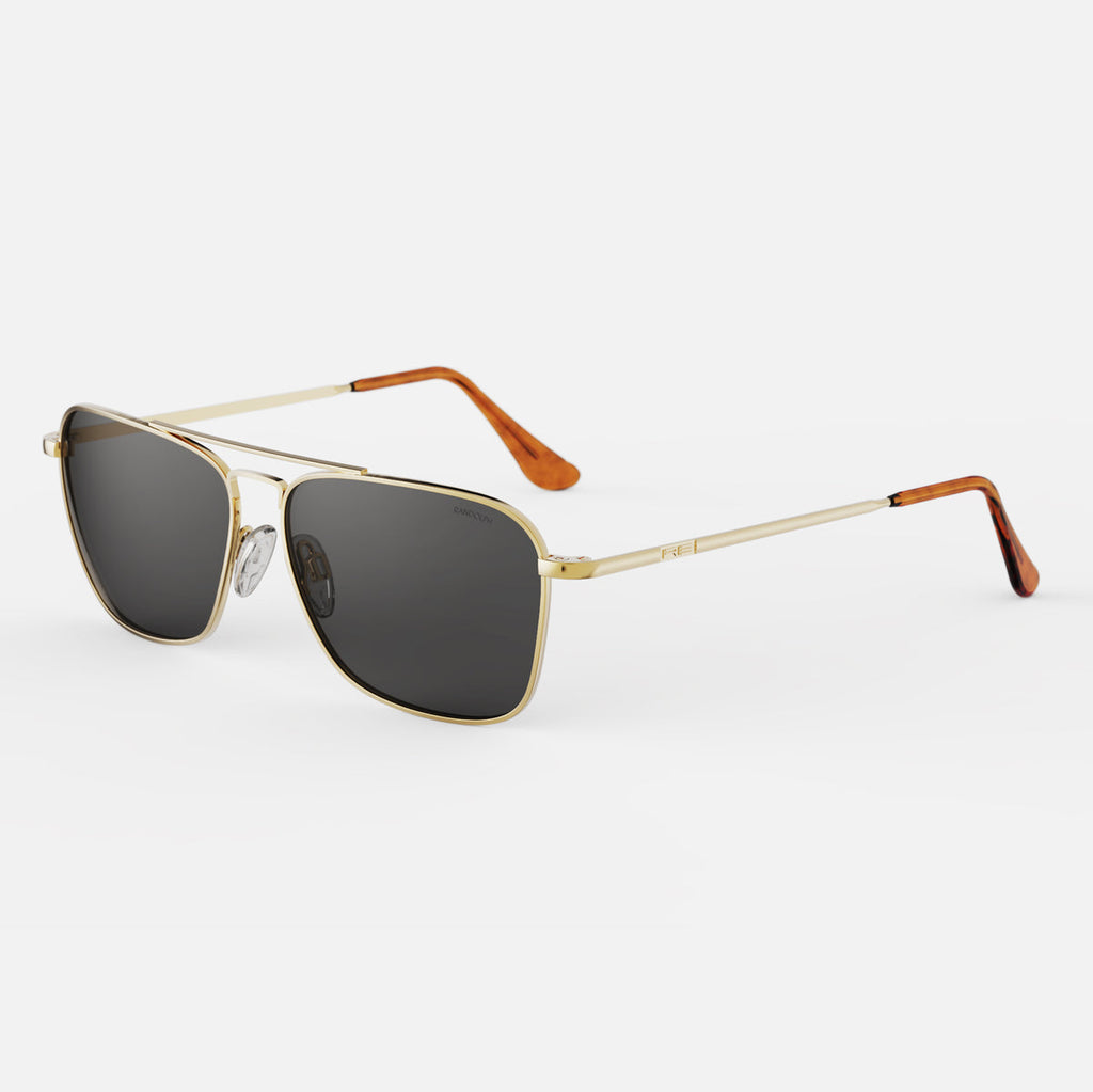 Intruder in 23k Gold & Polarized American Gray