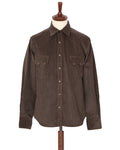 Ryman in Dark Brown and Green Corduroy