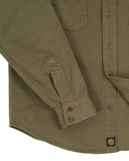 The Alamo in Olive Cotton Twill
