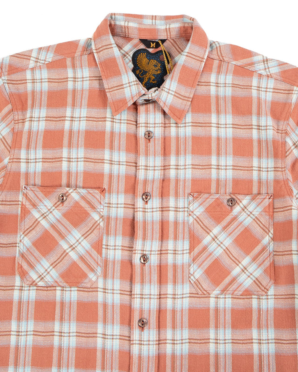 Bruce in Flannel Blue and Red Check