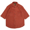 Delray in Rust Linen Canvas