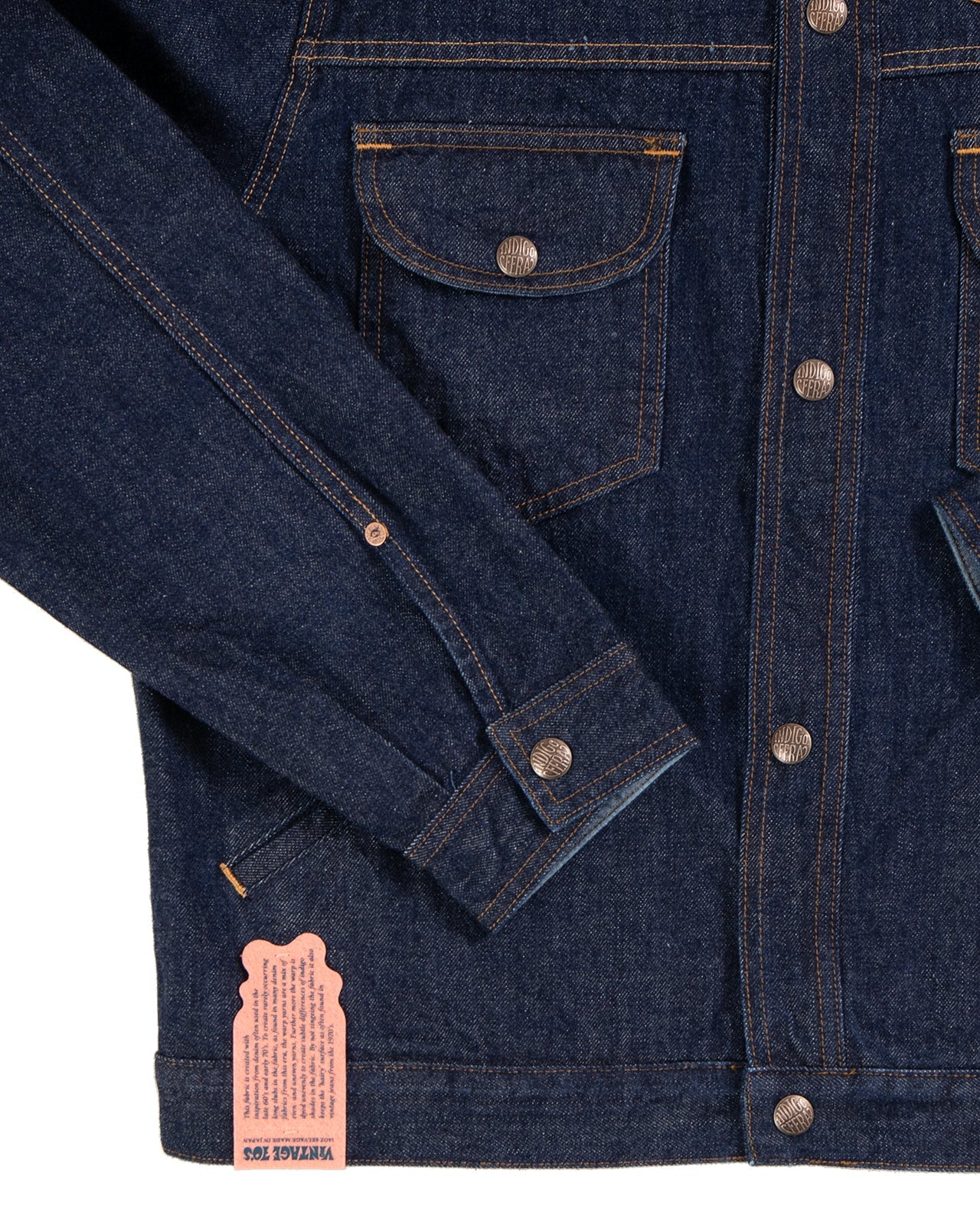 Fargo Quarter Jacket in Soaked 70s Denim