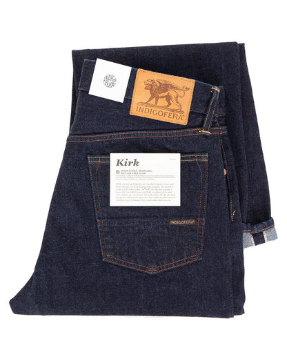 Kirk in No. 9 Rinsed Selvedge Denim