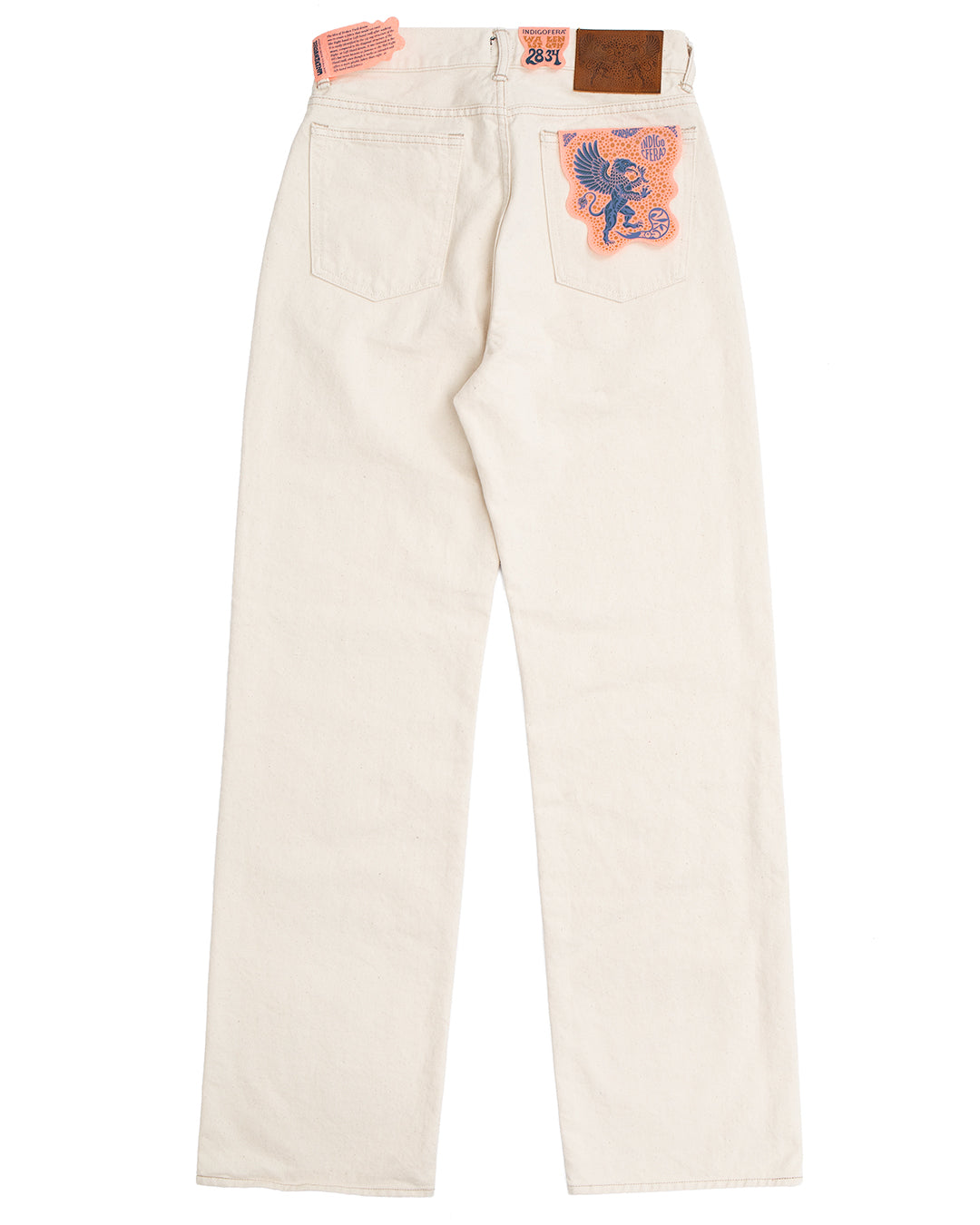 Roslyn in Uneven Broken Twill Ecru