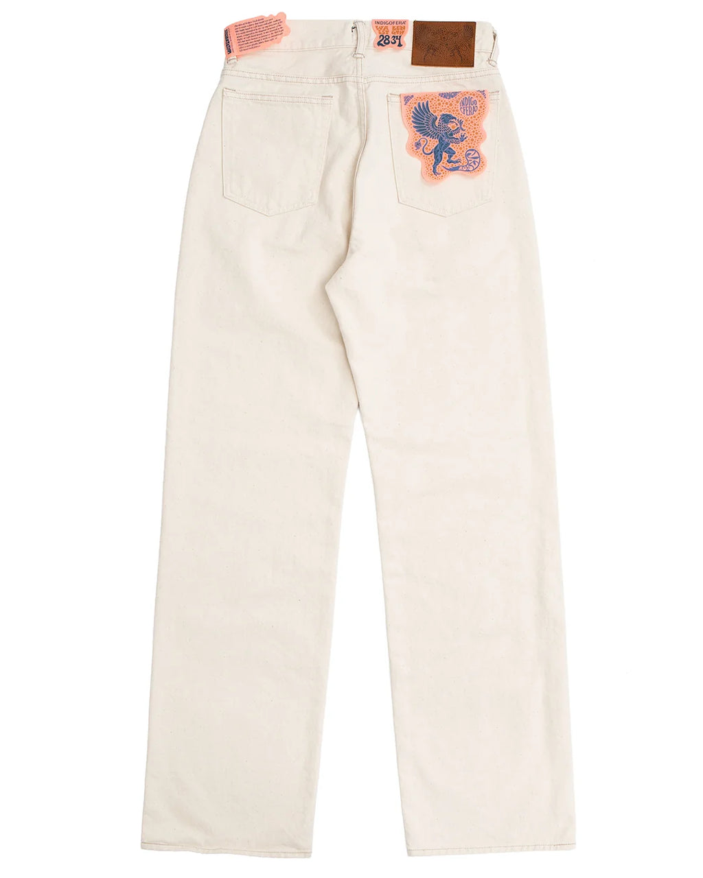 Roslyn in Uneven Broken Twill Ecru