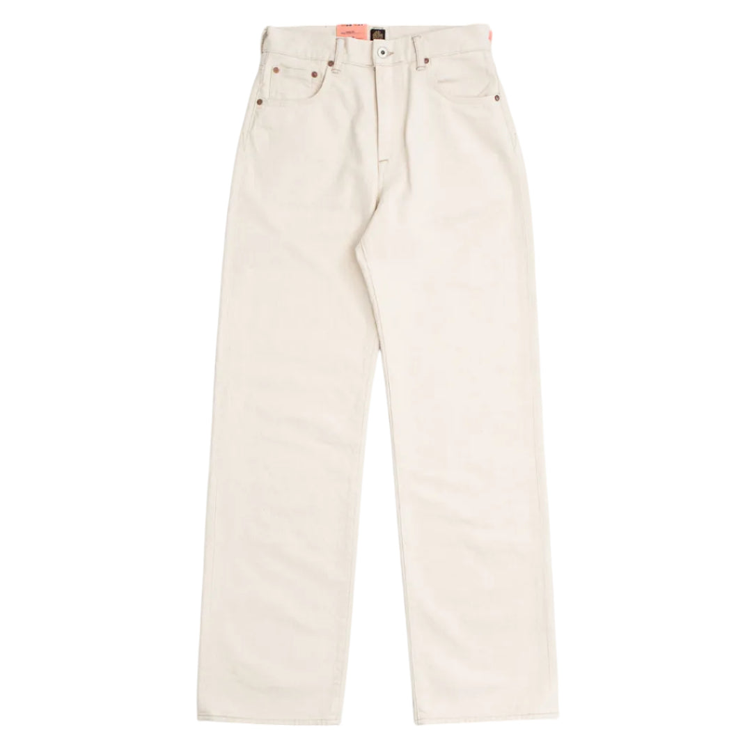Roslyn in Uneven Broken Twill Ecru
