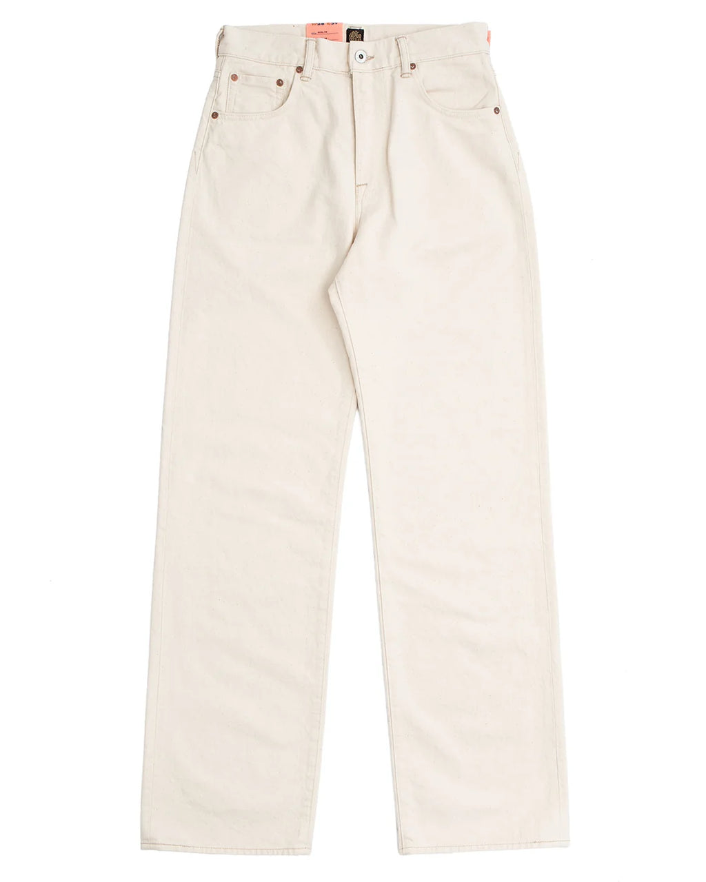 Roslyn in Uneven Broken Twill Ecru