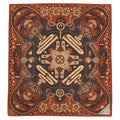 Indigofera Tarot XIII Bandana in Red & Brown