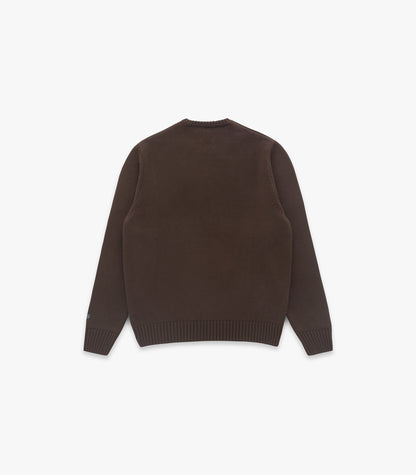 Ivy Cotton Sweater in Brown
