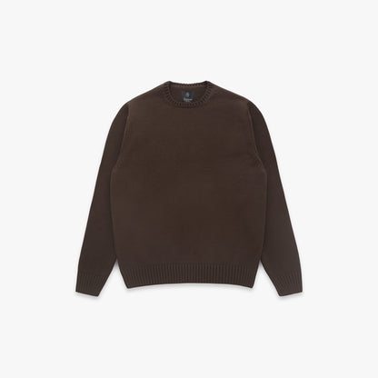 Ivy Cotton Sweater in Brown