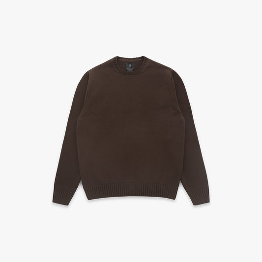 Ivy Cotton Sweater in Brown