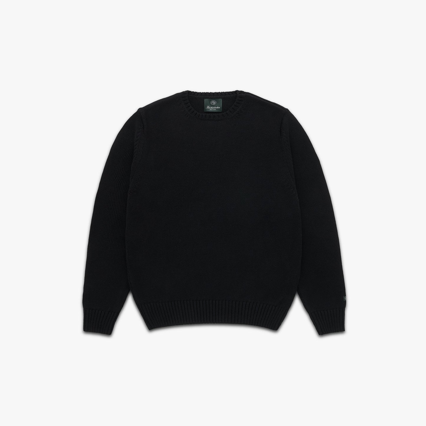Ivy Cotton Sweater in Black