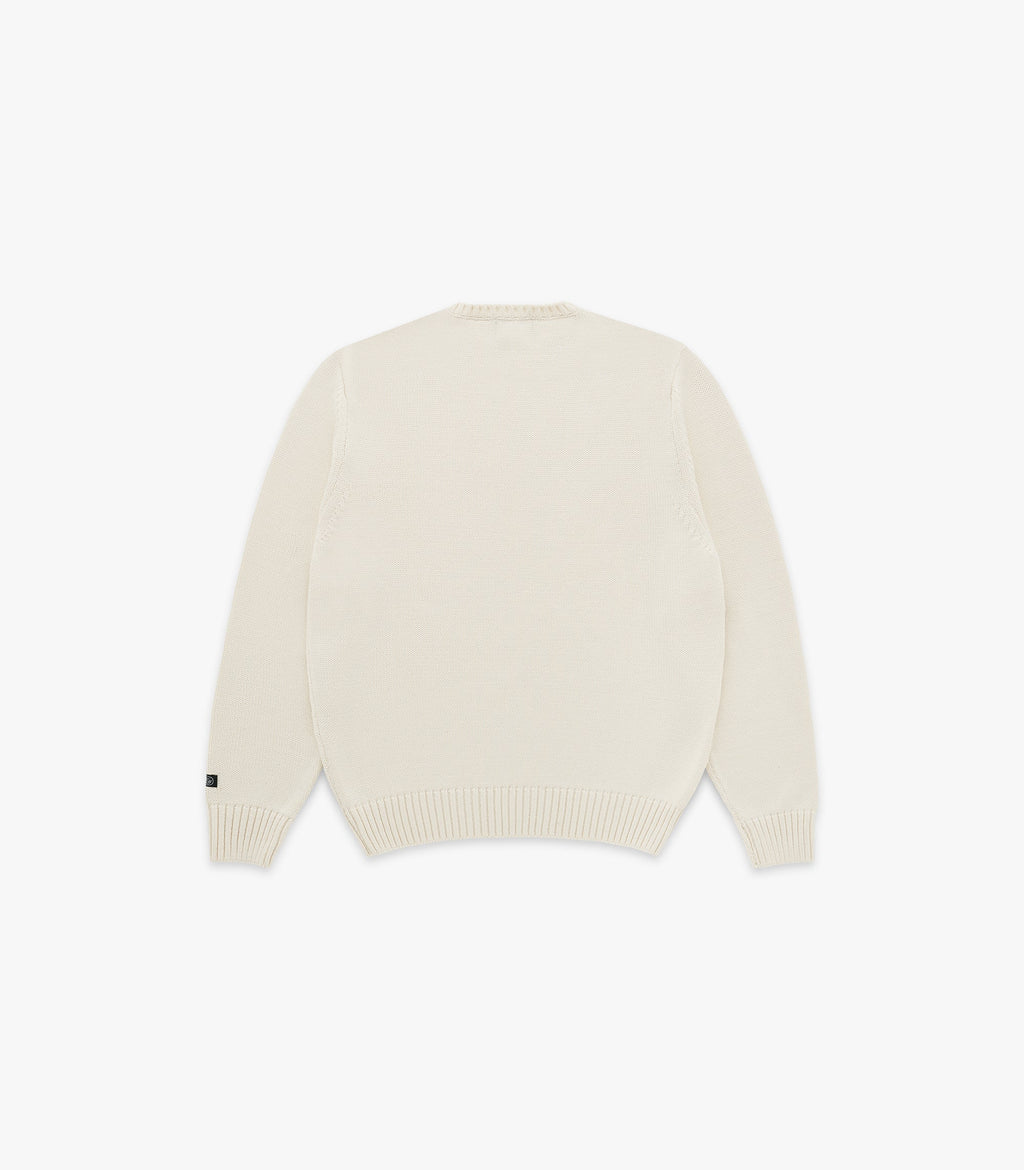 Ivy Cotton Sweater in Natural