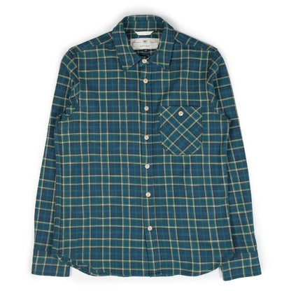 Jumper Shirt in Vintage Slub Plaid