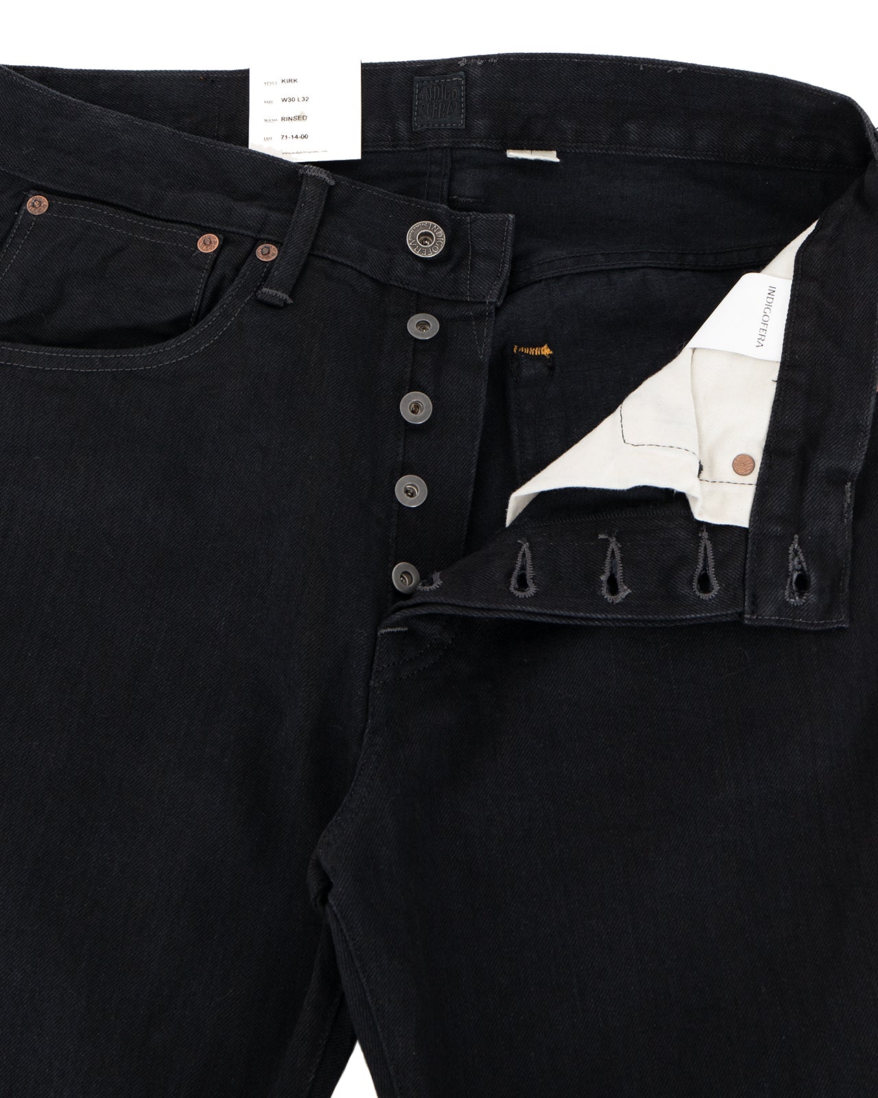 Kirk in Gunpowder Rinsed Selvedge