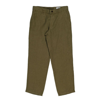 Linen Trousers in Olive