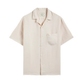 Linen Camp Collar in Raw